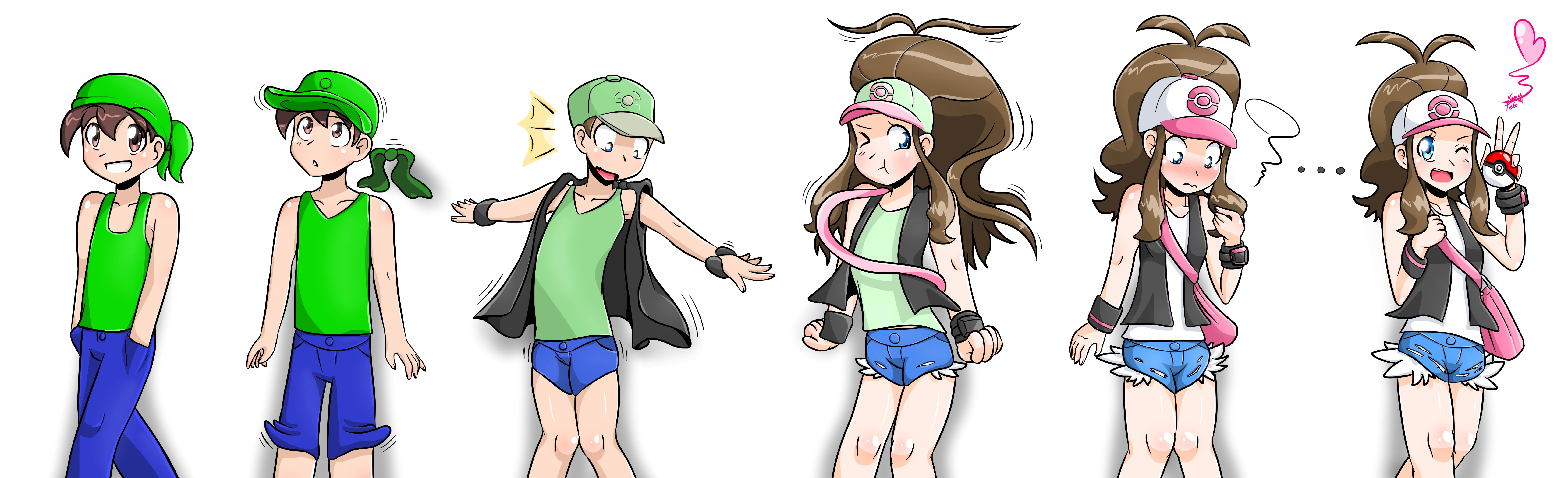 Hilda MTF Transfomation by Nitro-The-Flygon