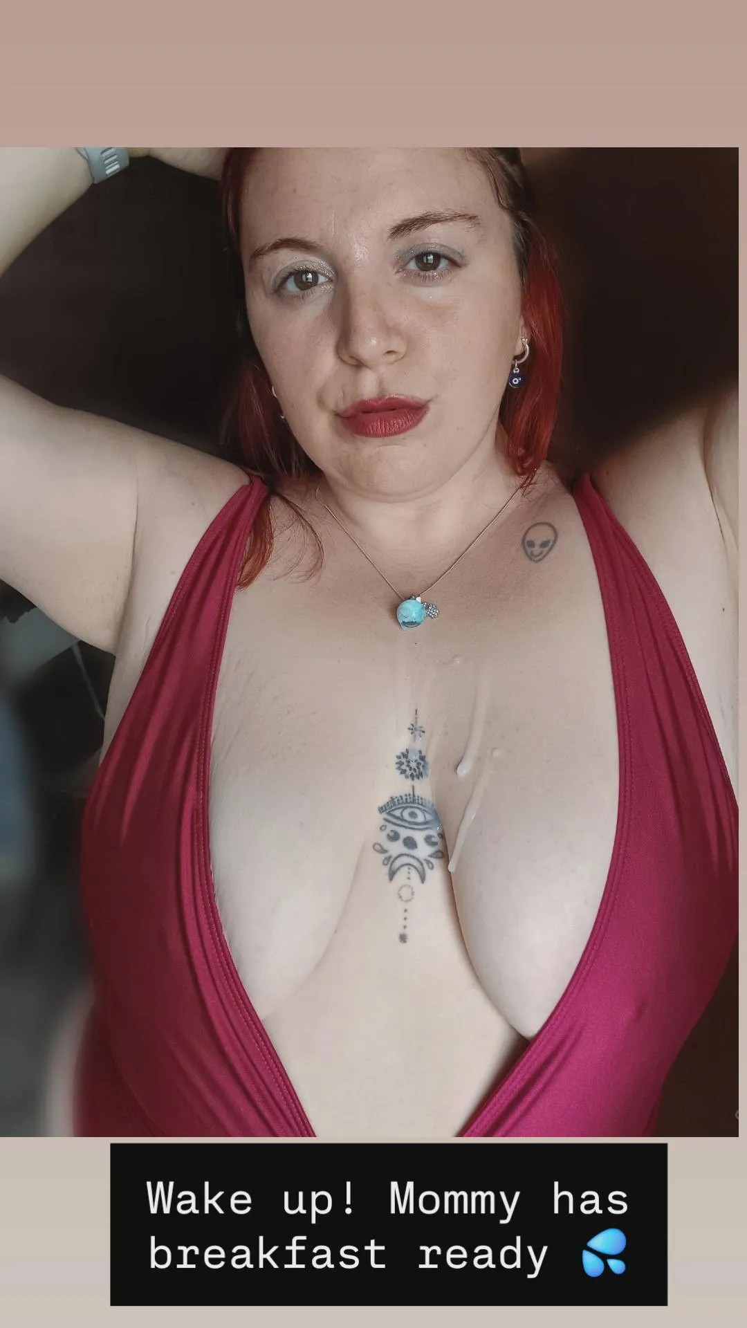 I don't want excuses, clean up and swallow.