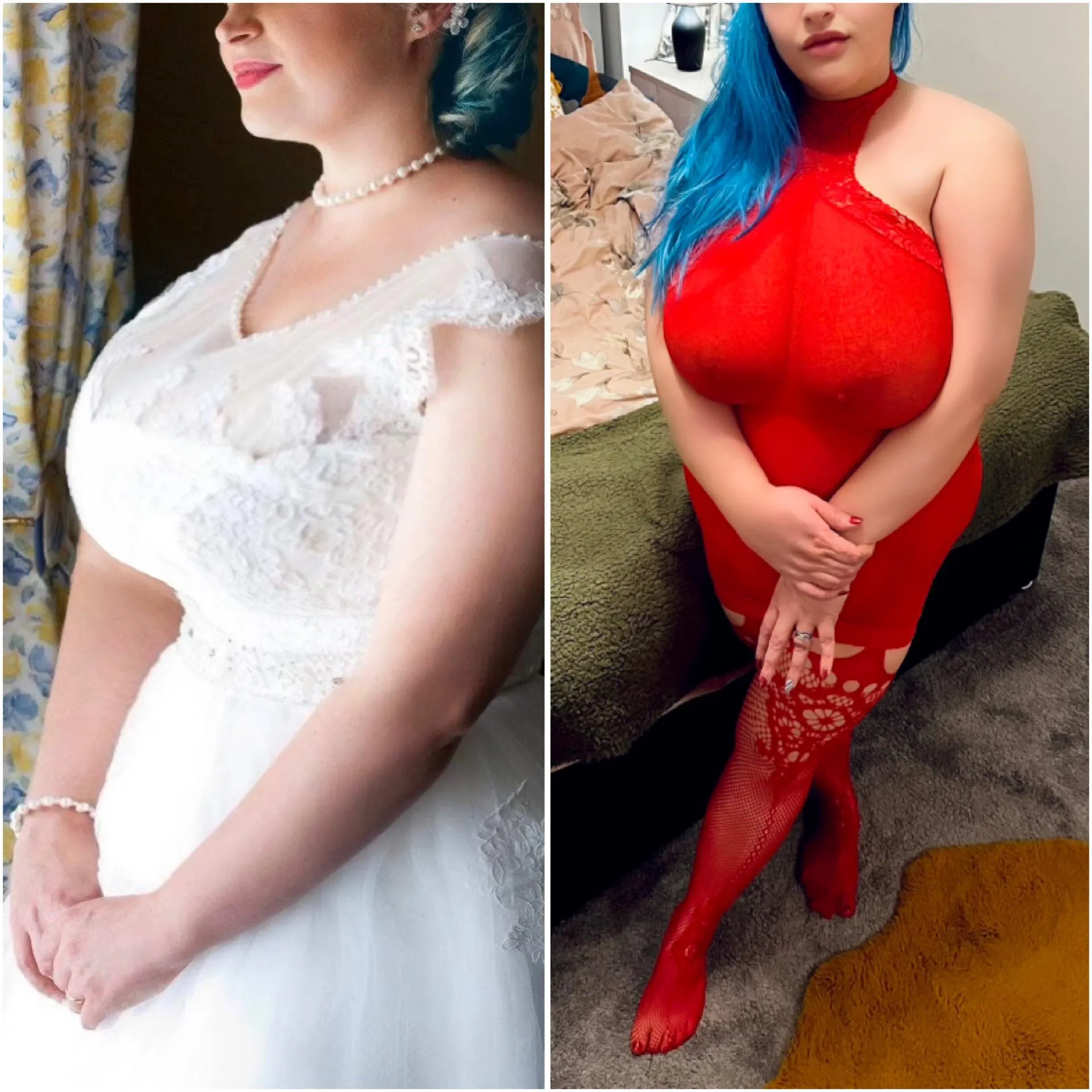 I’m only 5ft4, a hotwife with these huge tits… do you find that attractive? 🍒🇬🇧🍍