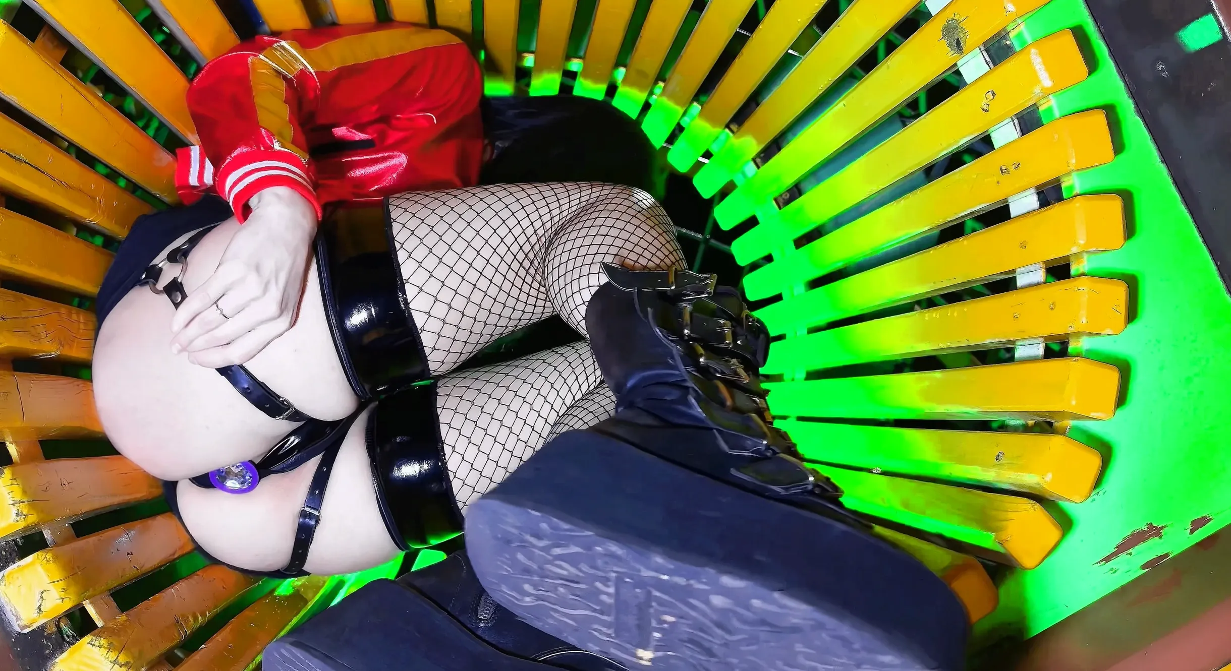 I'm stuck on the playground, can you help me get out?