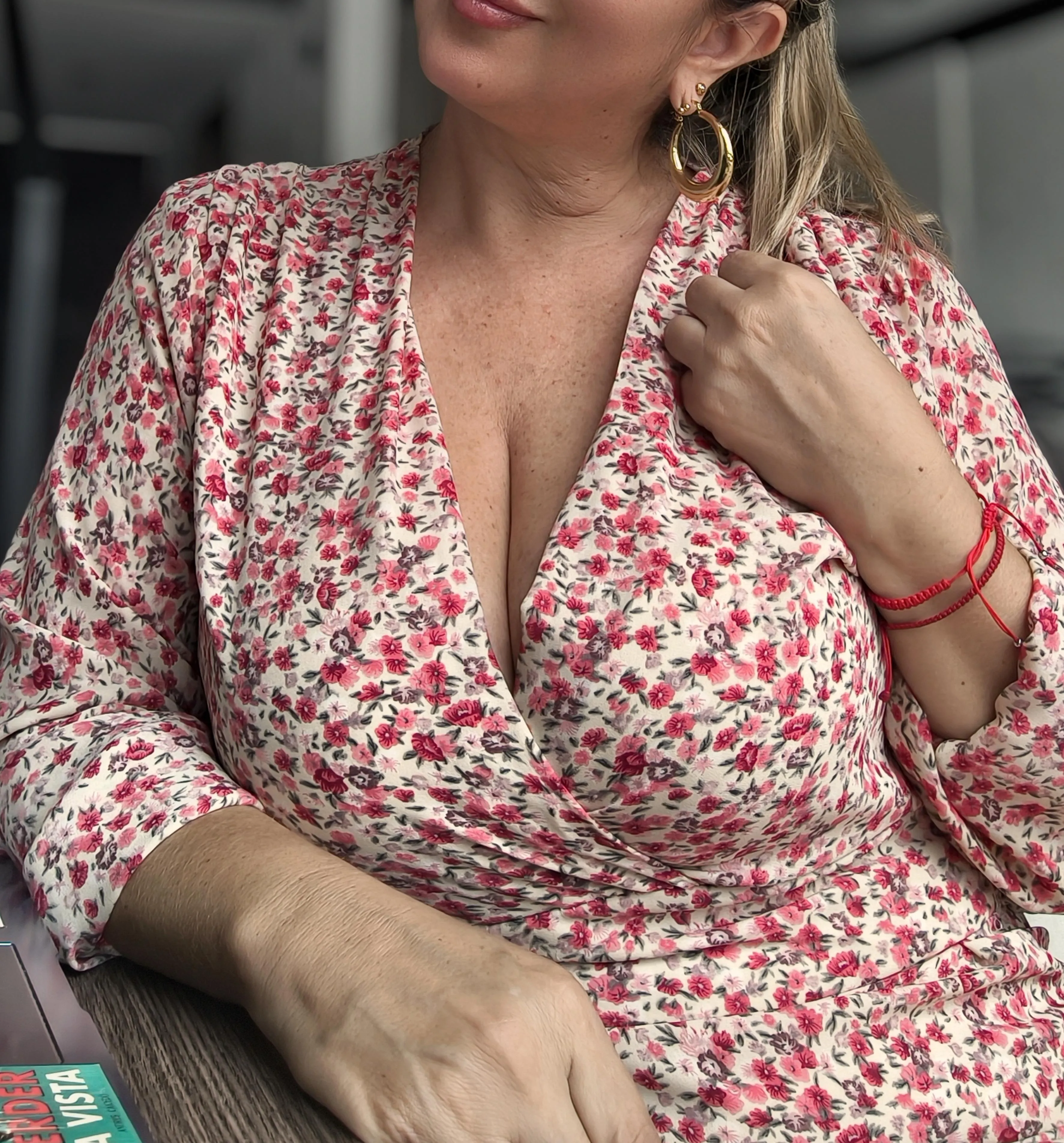 Just enough cleavage to get your attention