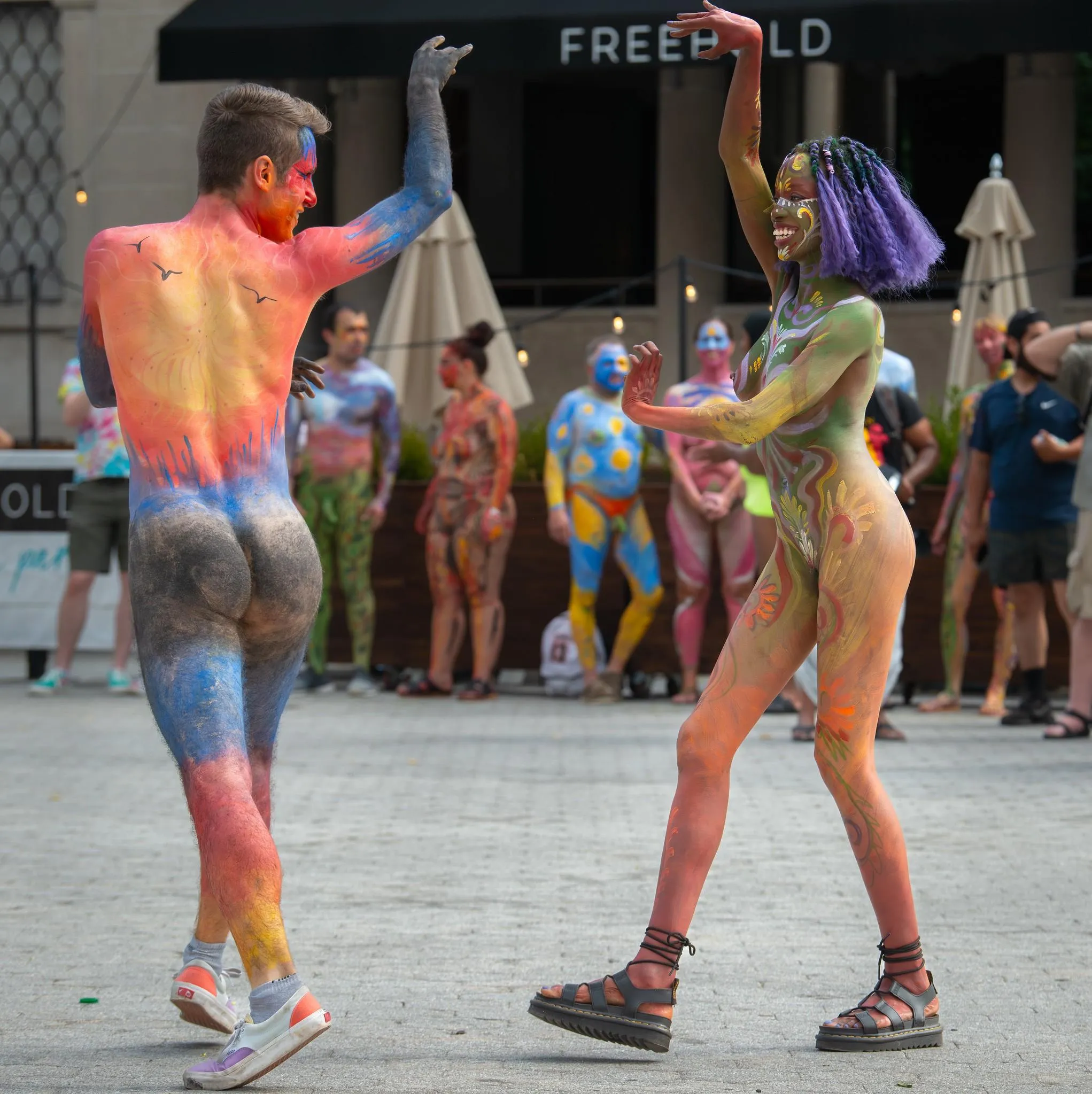 My fave bodypainting day pic ever
