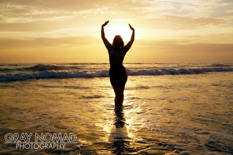 Sunset at Black's Beach