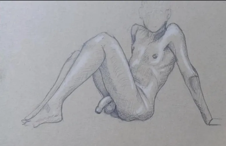 My nudist friend on Zoom