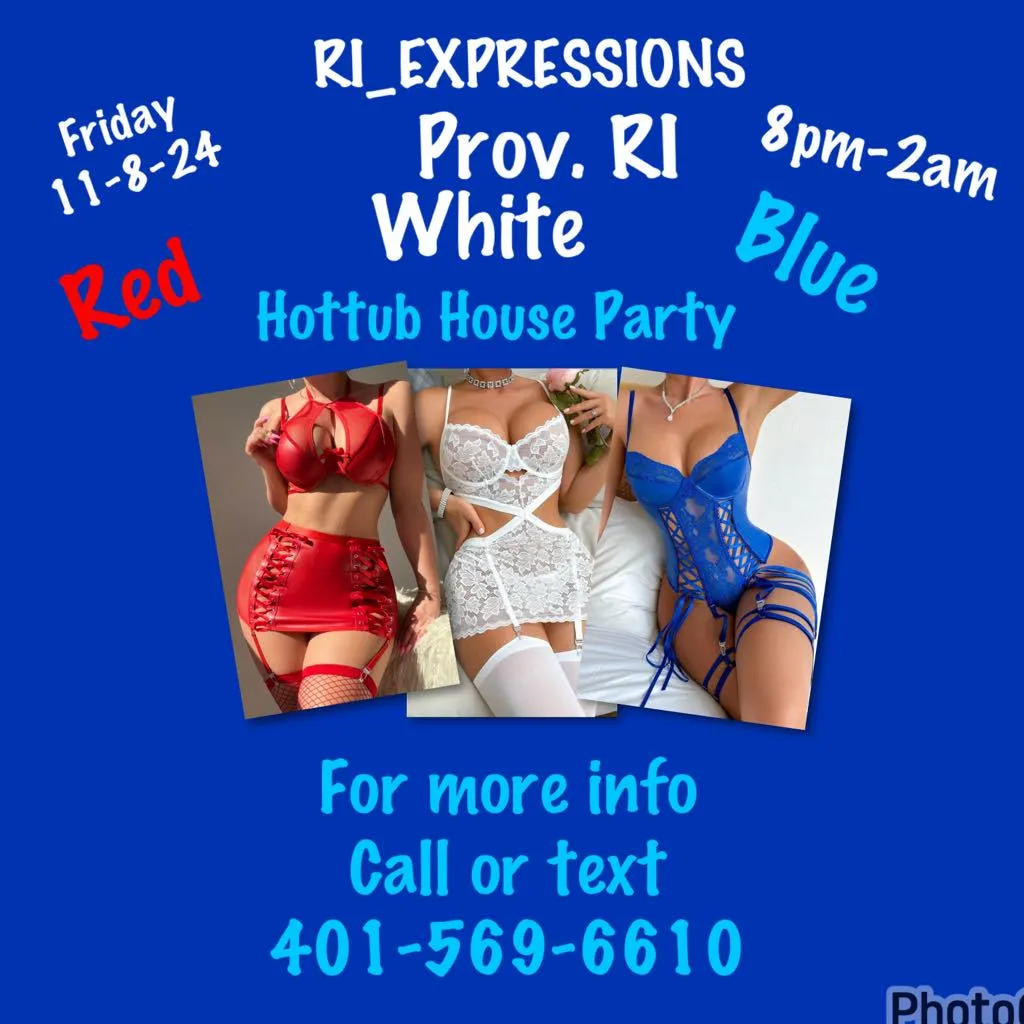 Hot Tub House Party. Providence Rhode Island. Friday. 11-08-2024