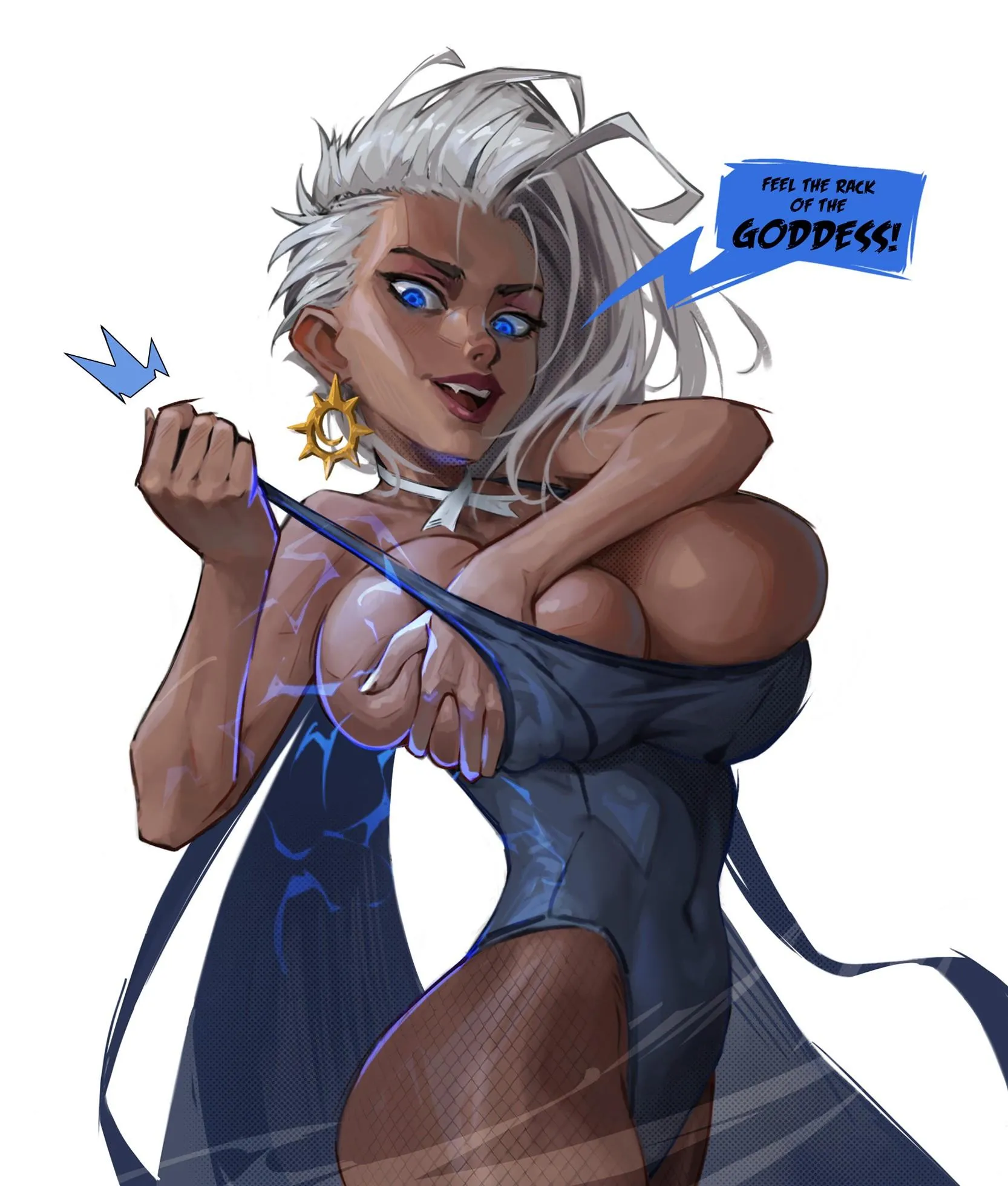 Feel the rack of the Goddess! (onikaiii)