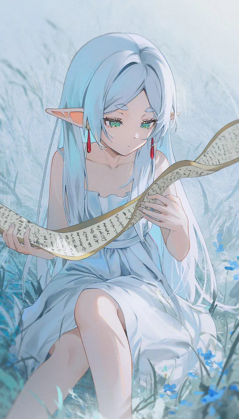 Frieren with her Hair Down [Sousou no Frieren]