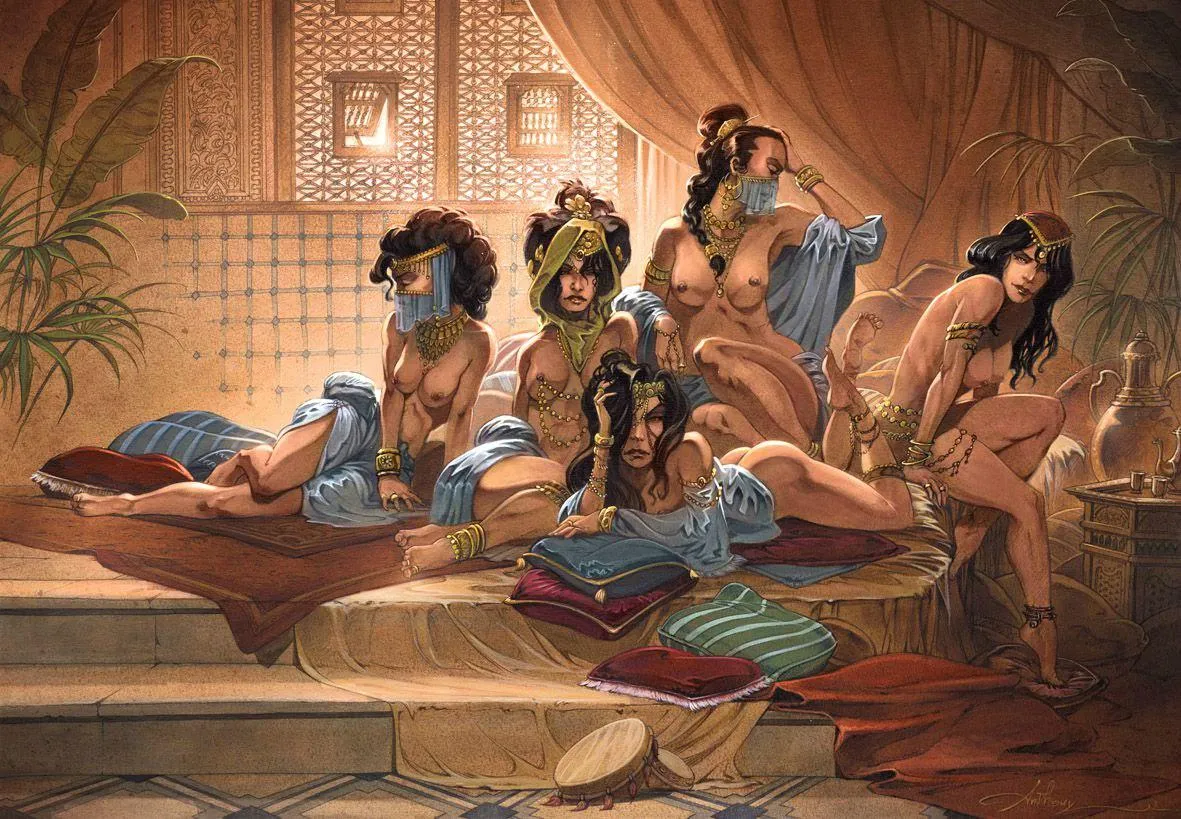Hot and bothered in the harem