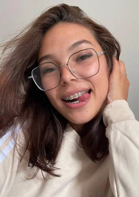 I am aware that you secretly want to cum on my braces by dragging me into a dark room F18