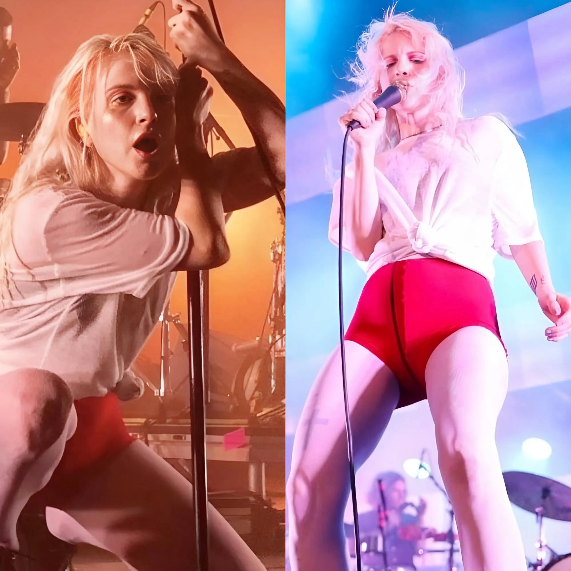 I love these red shorts so much, they always make everything stand out 🥵🔥