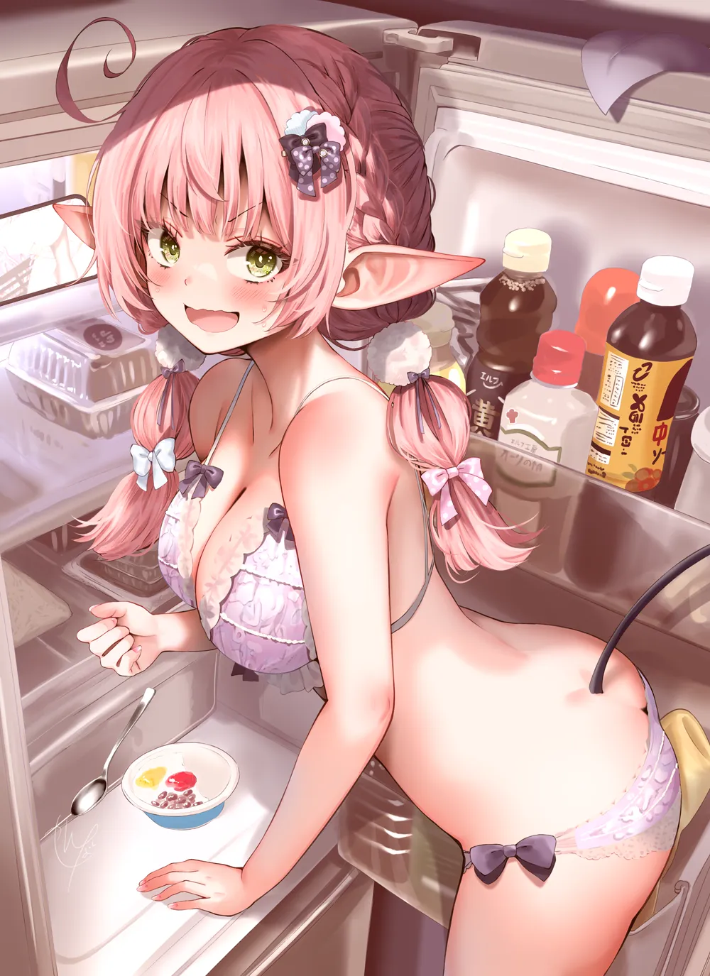 Succubus late night snacking