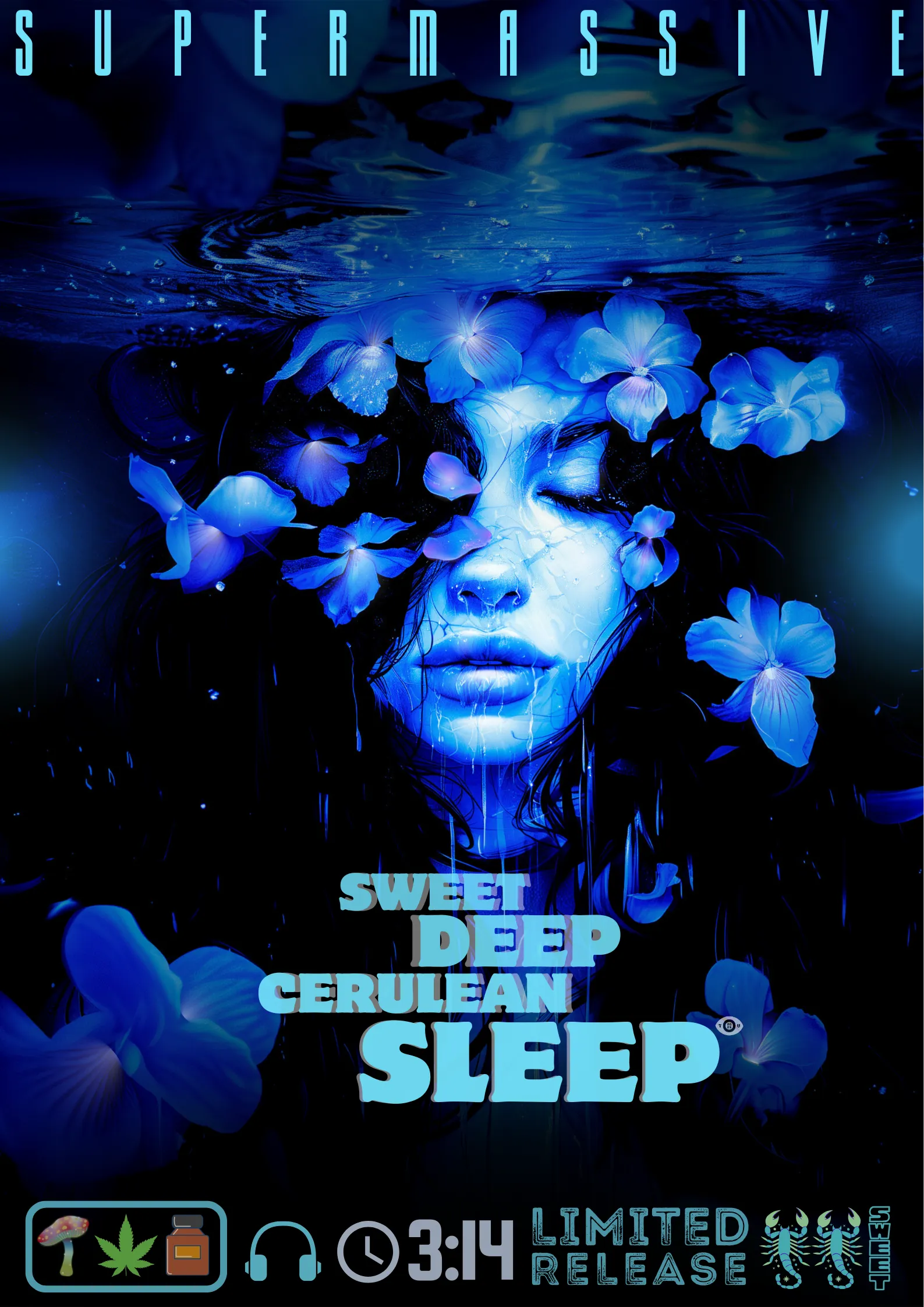 Sweet, Deep, Cerulean Sleep (4k) by Supermassive, TU Invites