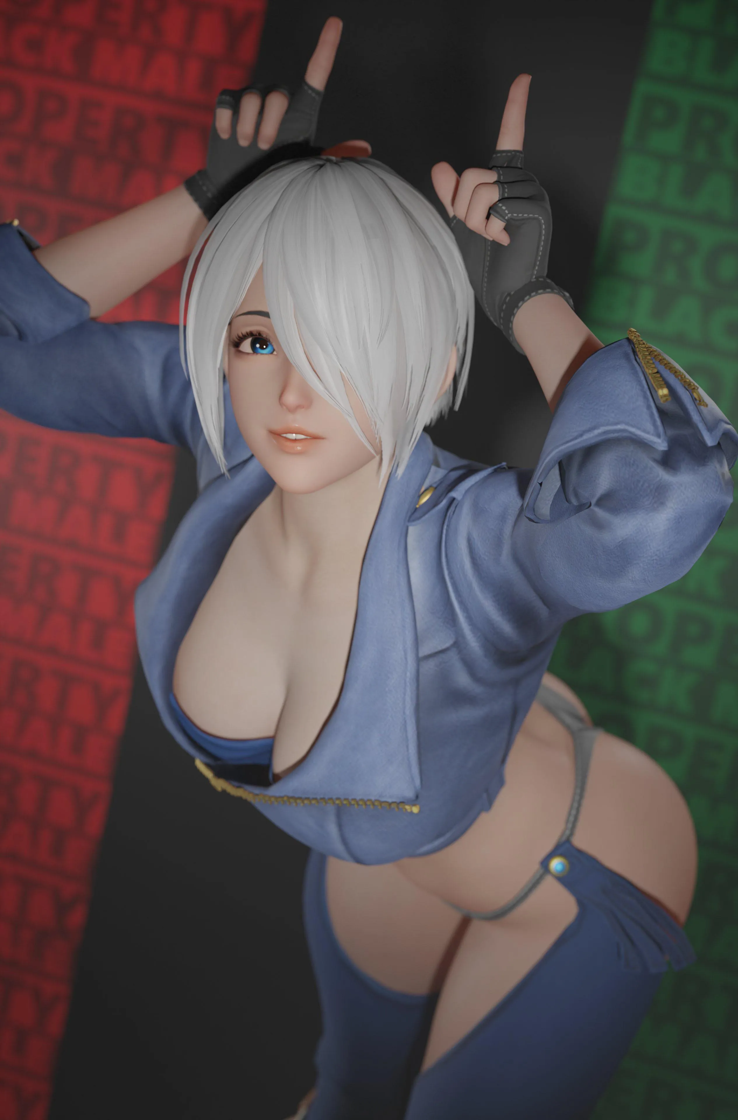 Angel in Action by [Serah Art 3d]