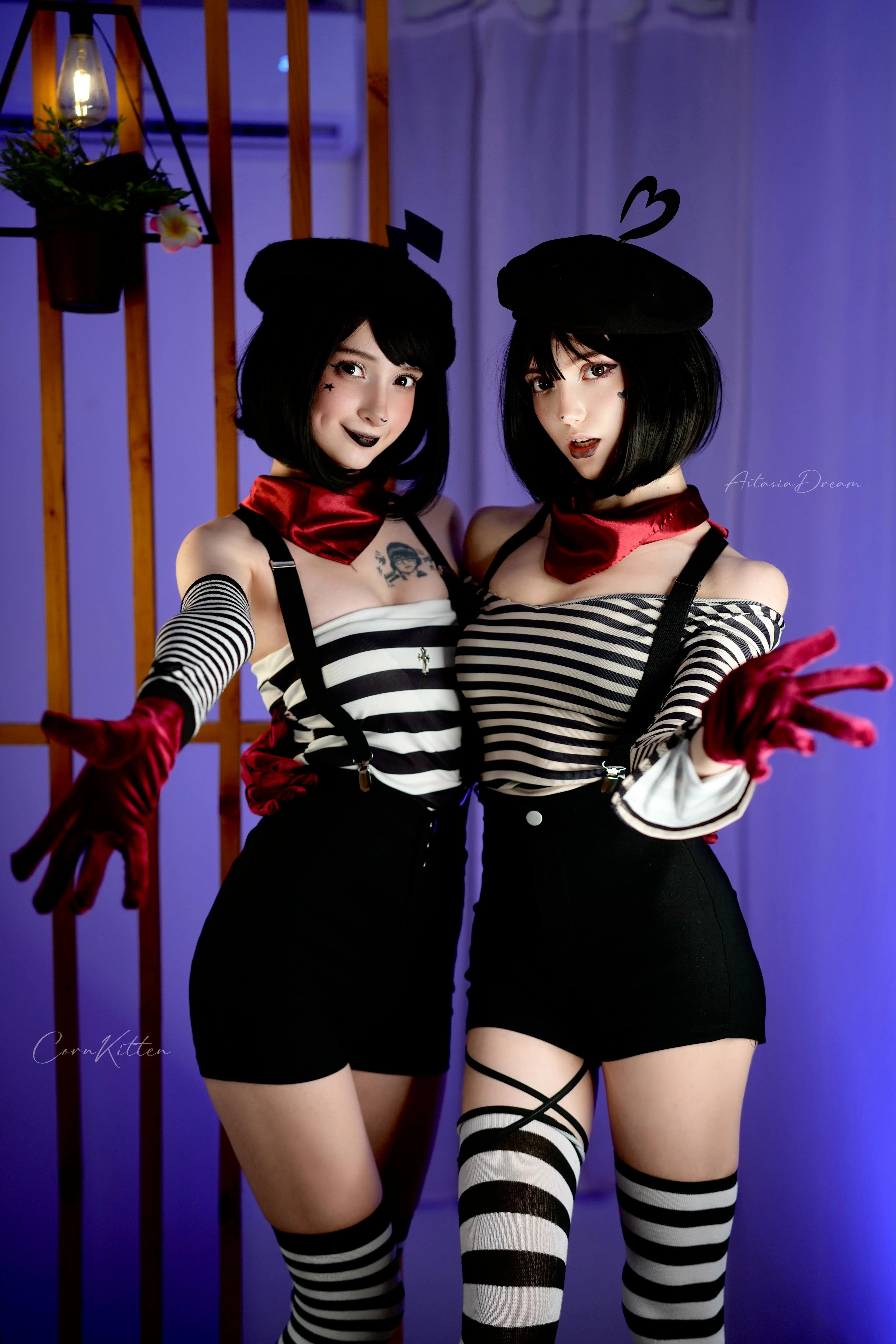 Bonbon and ChuChu by us (AstasiaDream & CornKitten)