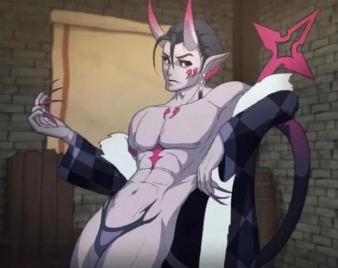 I wish we had a scene with Herzha’s Male Shapeshifter form, he was pretty hot and gorgeous.