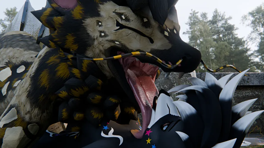 {image} Imminent vore~ (By me)