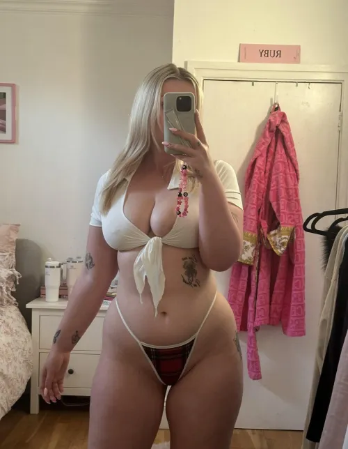 Naughty schoolgirl ready for a spanking