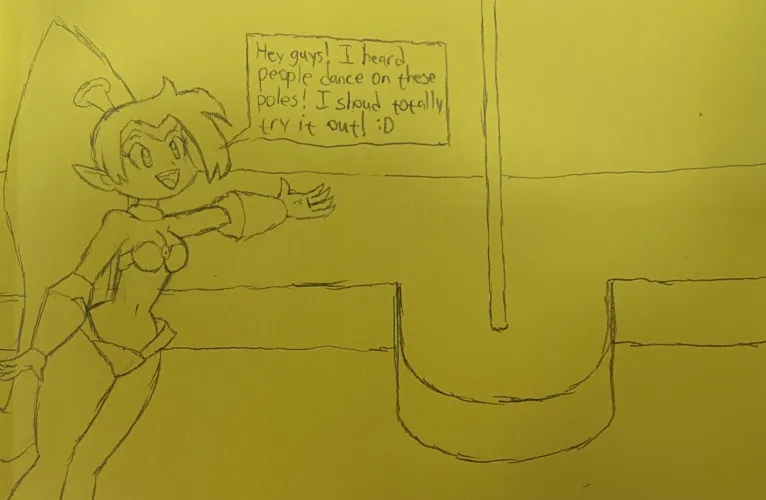 Shantae Finds a Pole