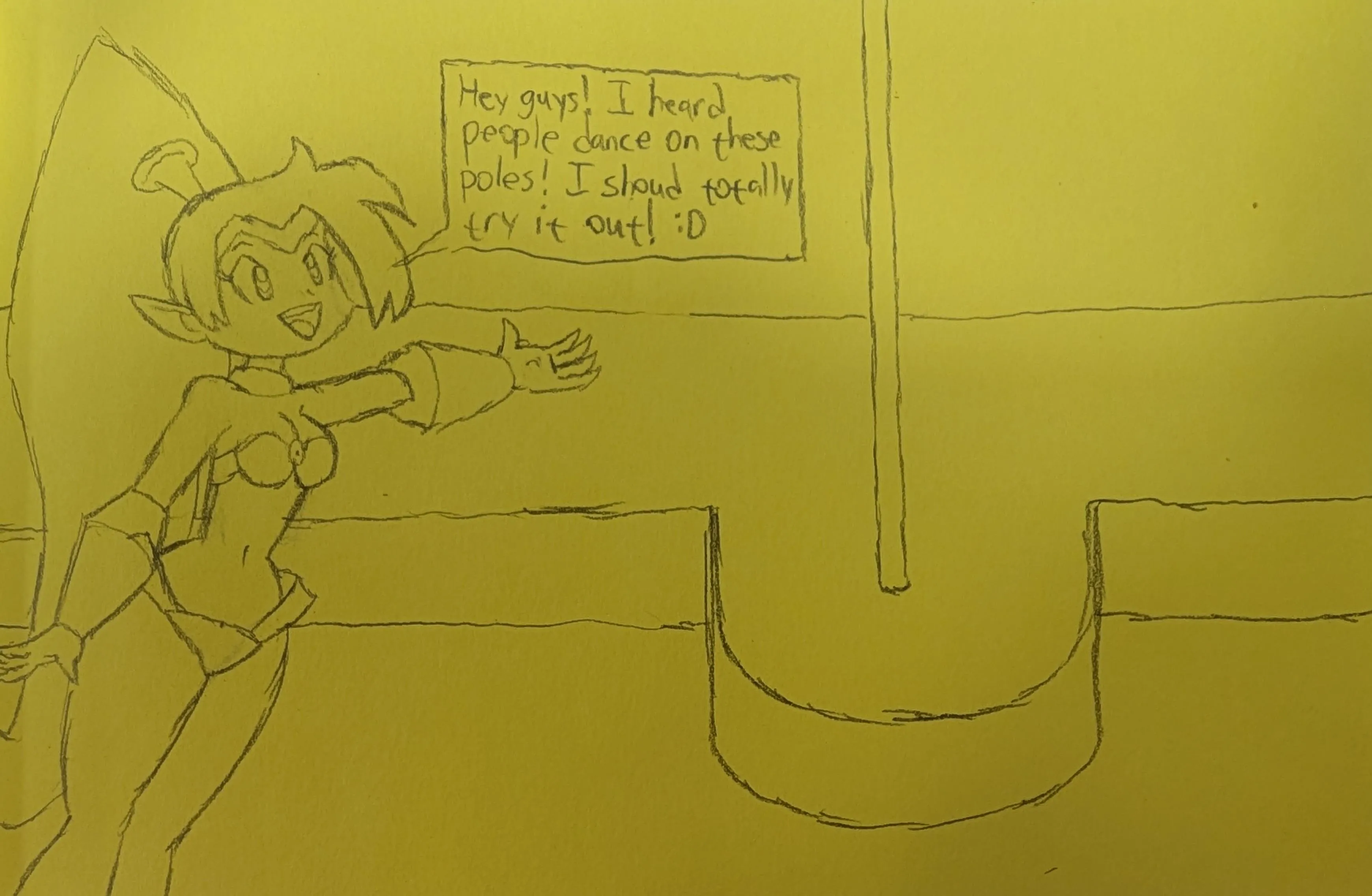 Shantae Finds a Pole
