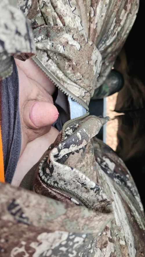 Who wants to join me in the tree stand?