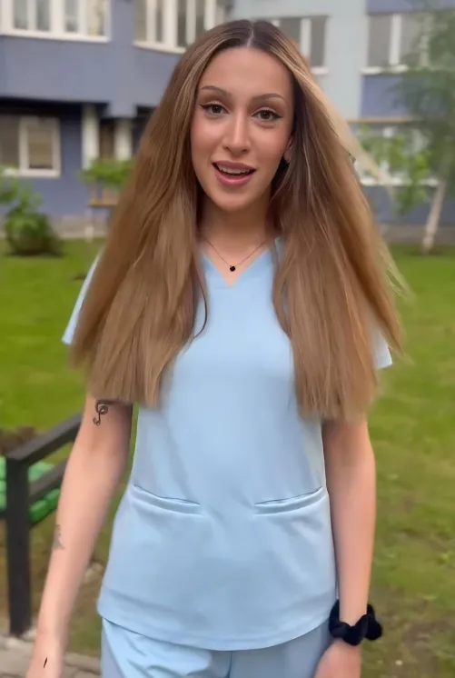 This pretty nurse wants to cure your horniness 🤤