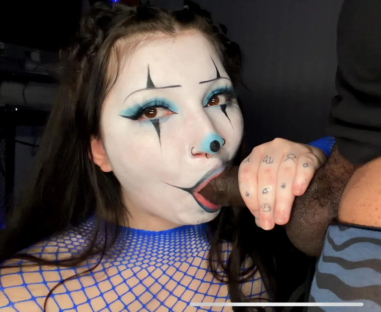 are you letting a clown like me blow you