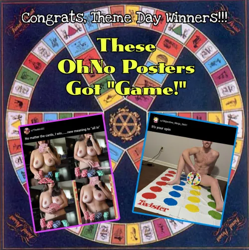 Congrats to u/TheMrsEC and u/Objective_Ninja_3661 for being our Thursday Theme Day Winners!