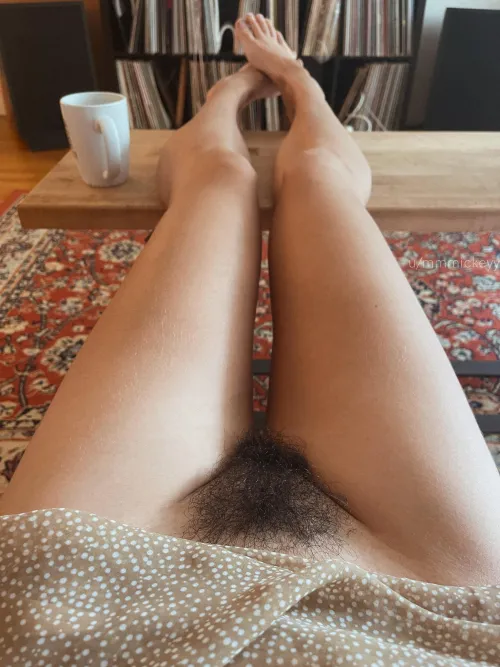 cup of coffee & some bush this morning :)