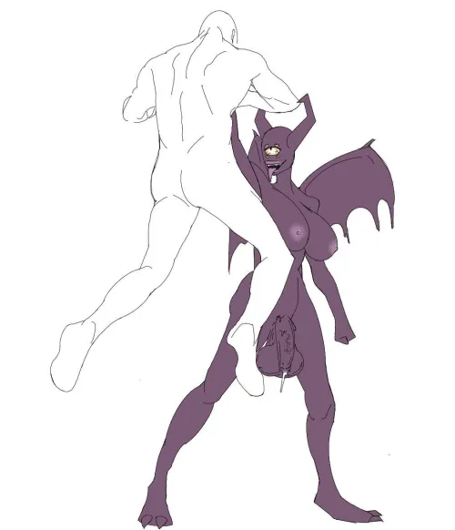 Does this art of my demon OC count? [IM]