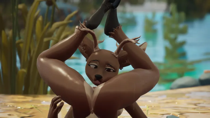 I wish I had that flexibility. 😩 (Sapphire Safari) [F]