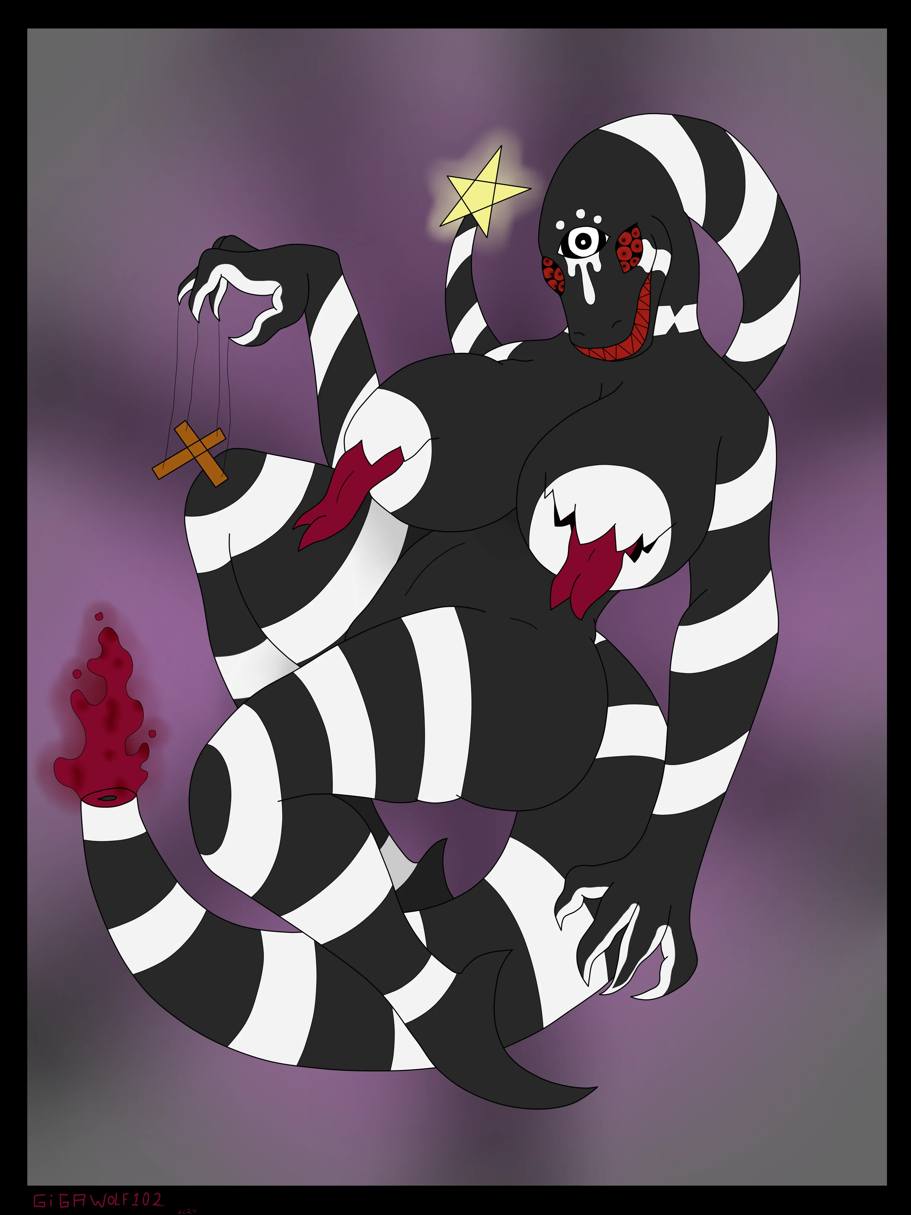 Nightmare Creature [F] (Art made by me)