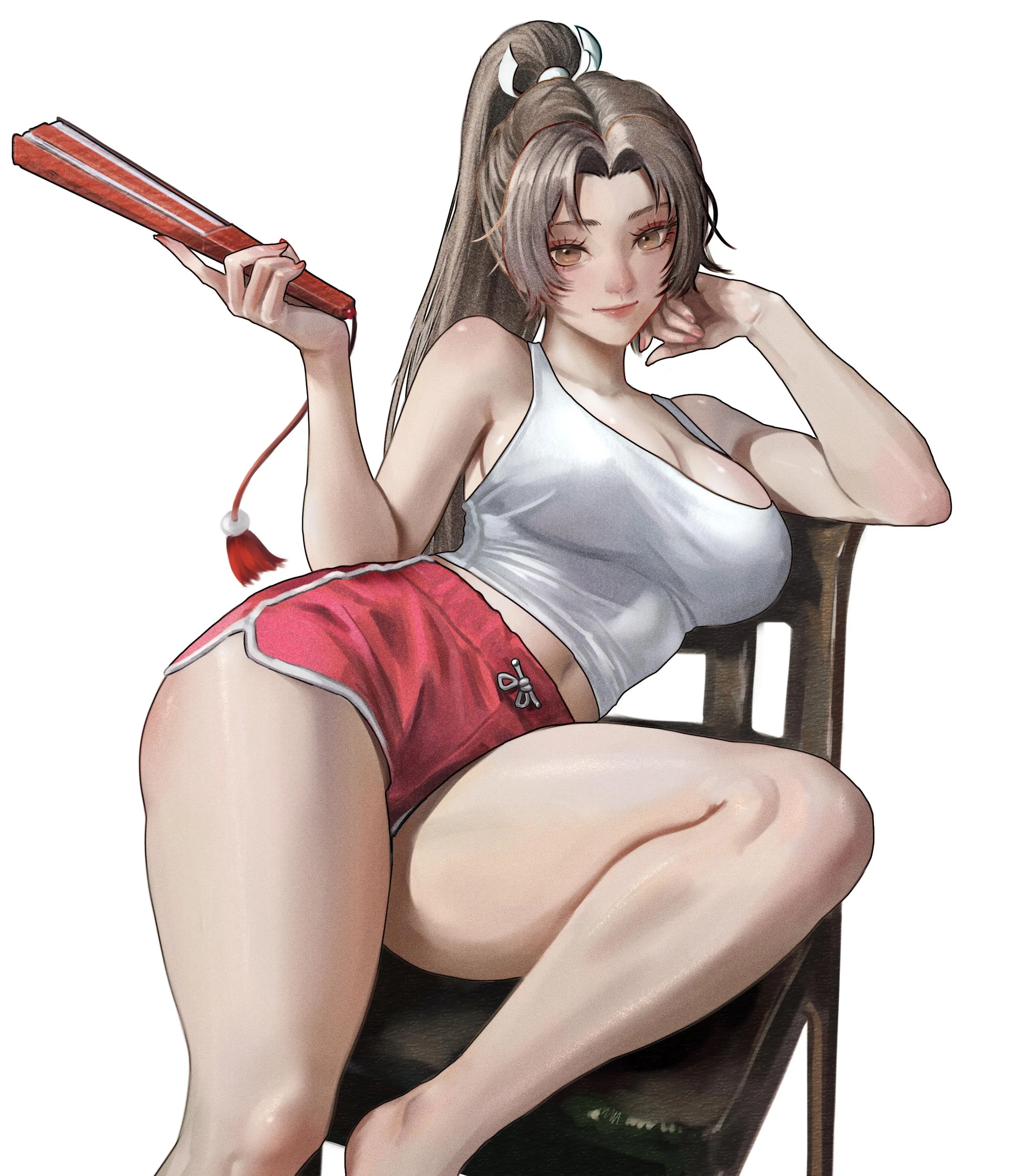 Would love to snack on Mai's juicy thighs