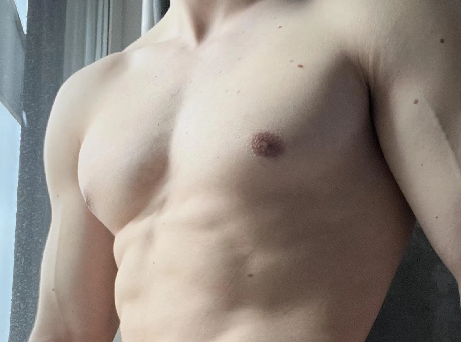 Would you suck my hard nipples? I love it so much