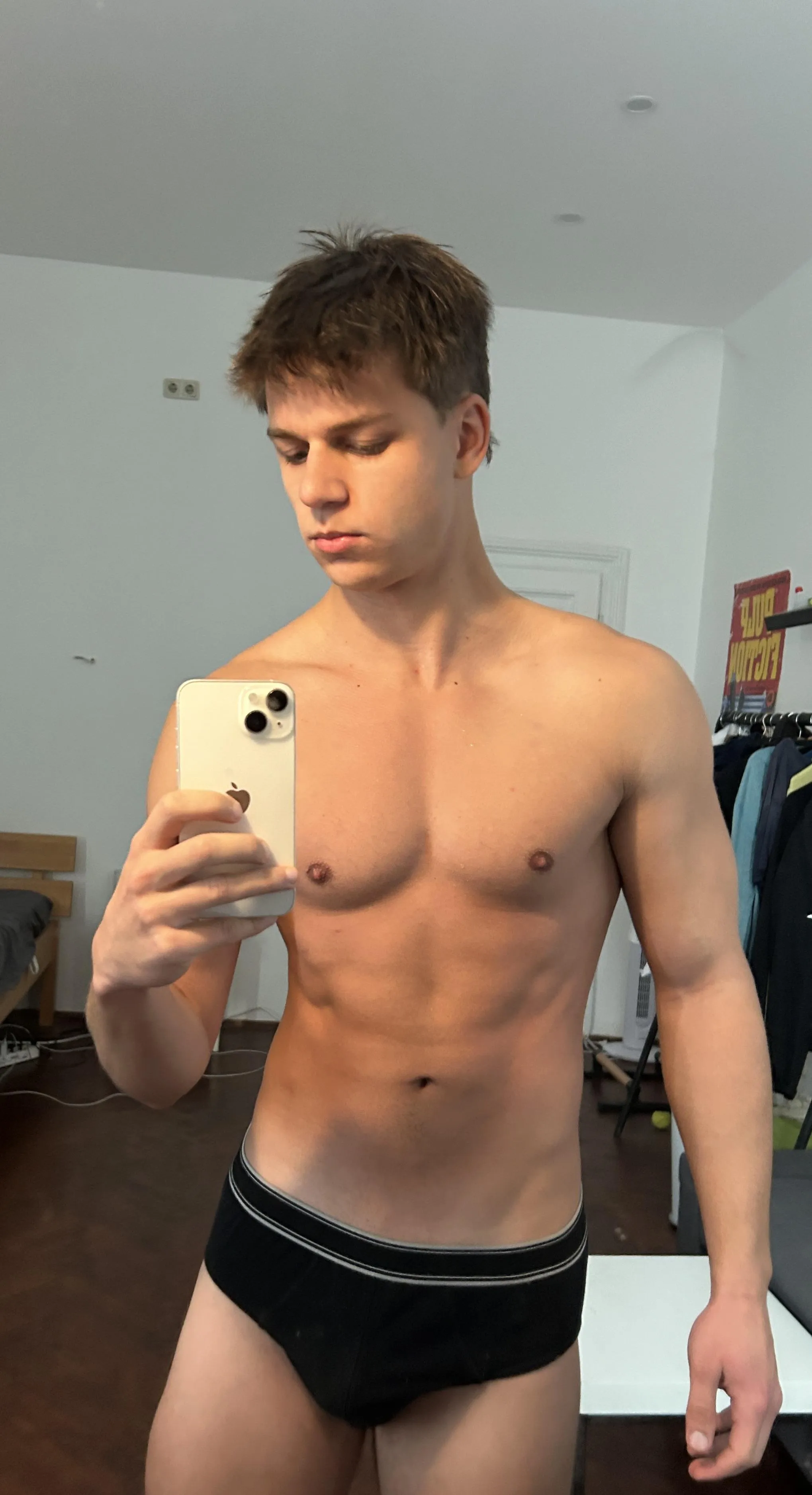 Would you suck on gym bros nipples?