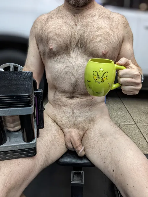 Coffee and weights this morning, let's do this day