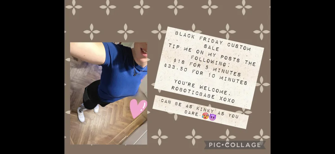 Black friday sale over on my OF 😍🧡