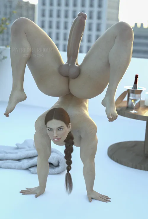 Goddess Posing (Rexart3dx) [Original]