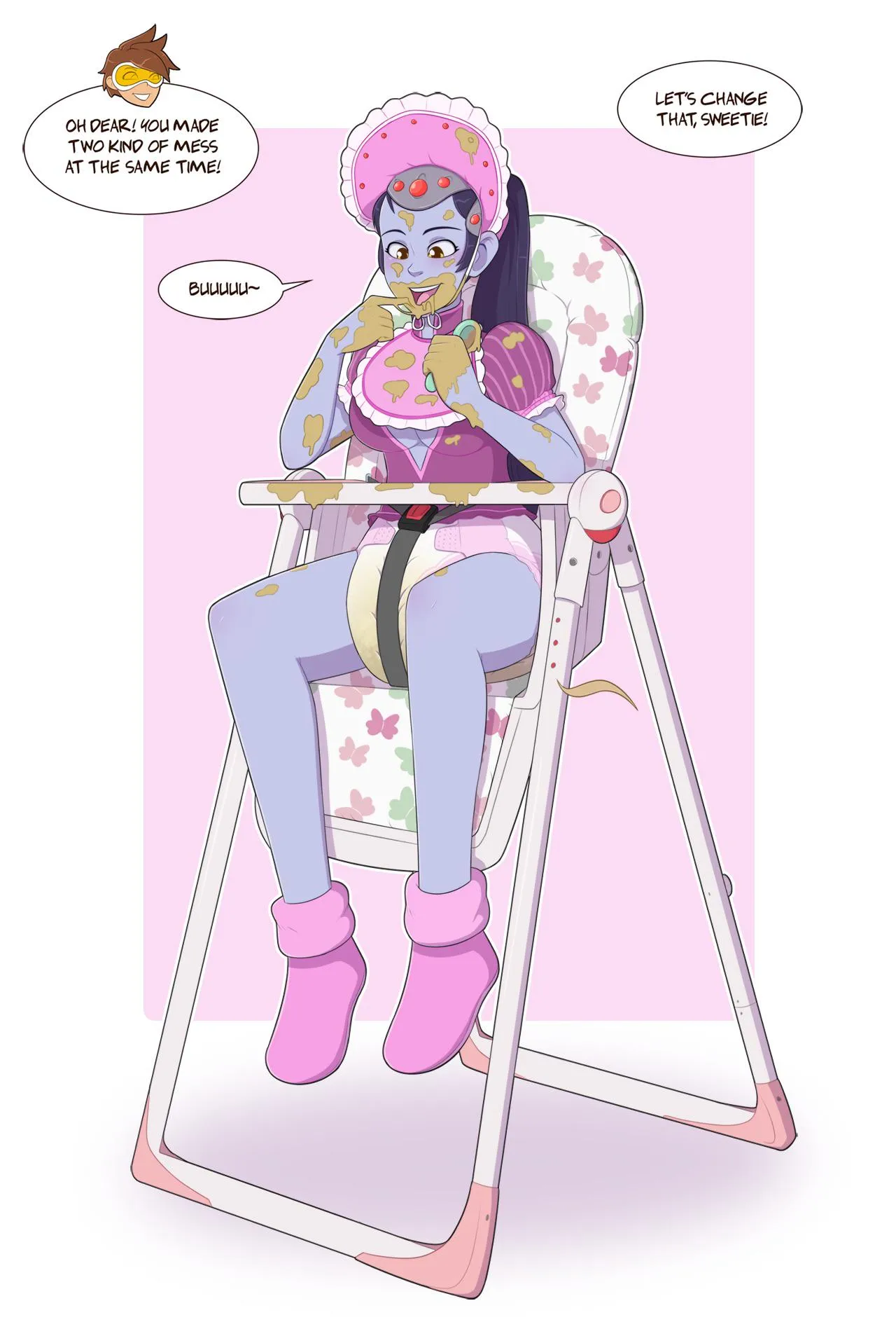 (Art by Pieceofsoap) “Widowmaker..”