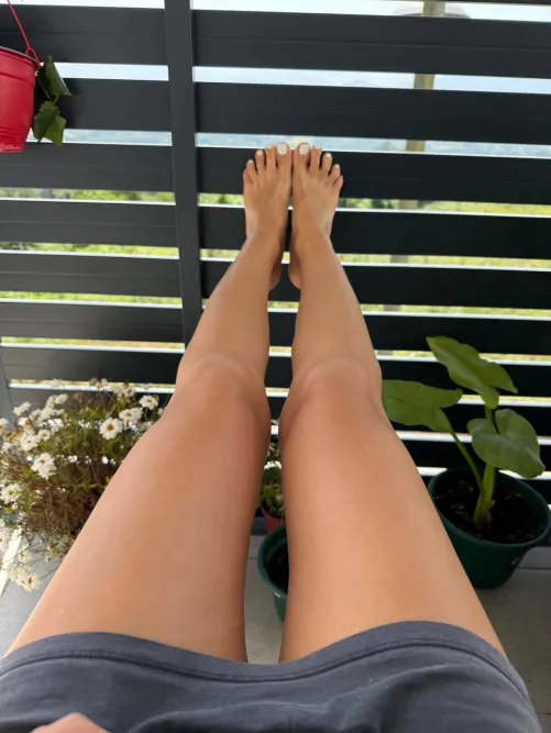 Let me rest my feet on you