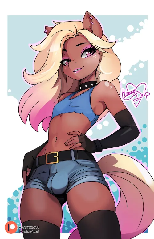 OC femboy Honey Drip (Cosmic Heart Attacks)