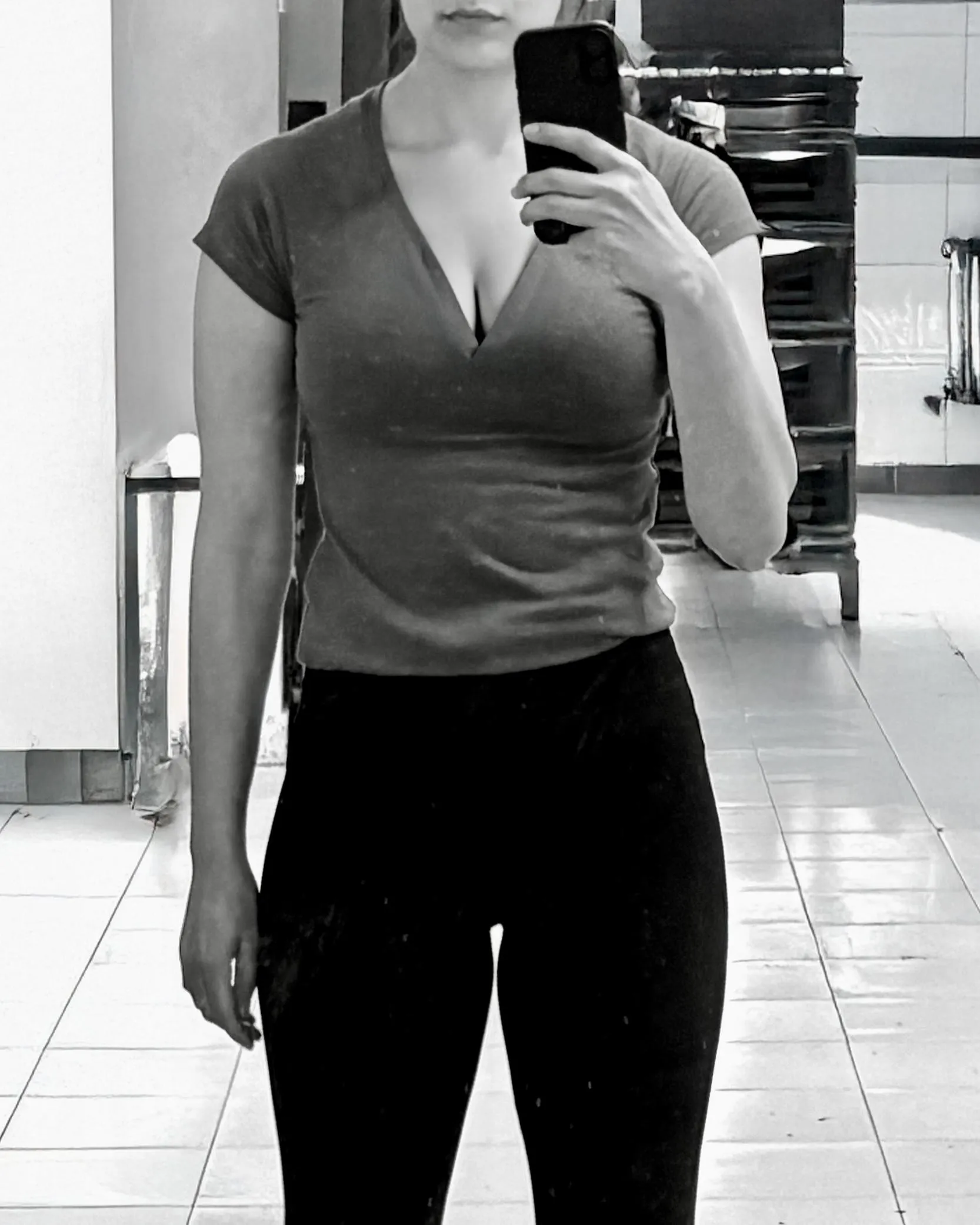 You look at me like the picture is daring you to act