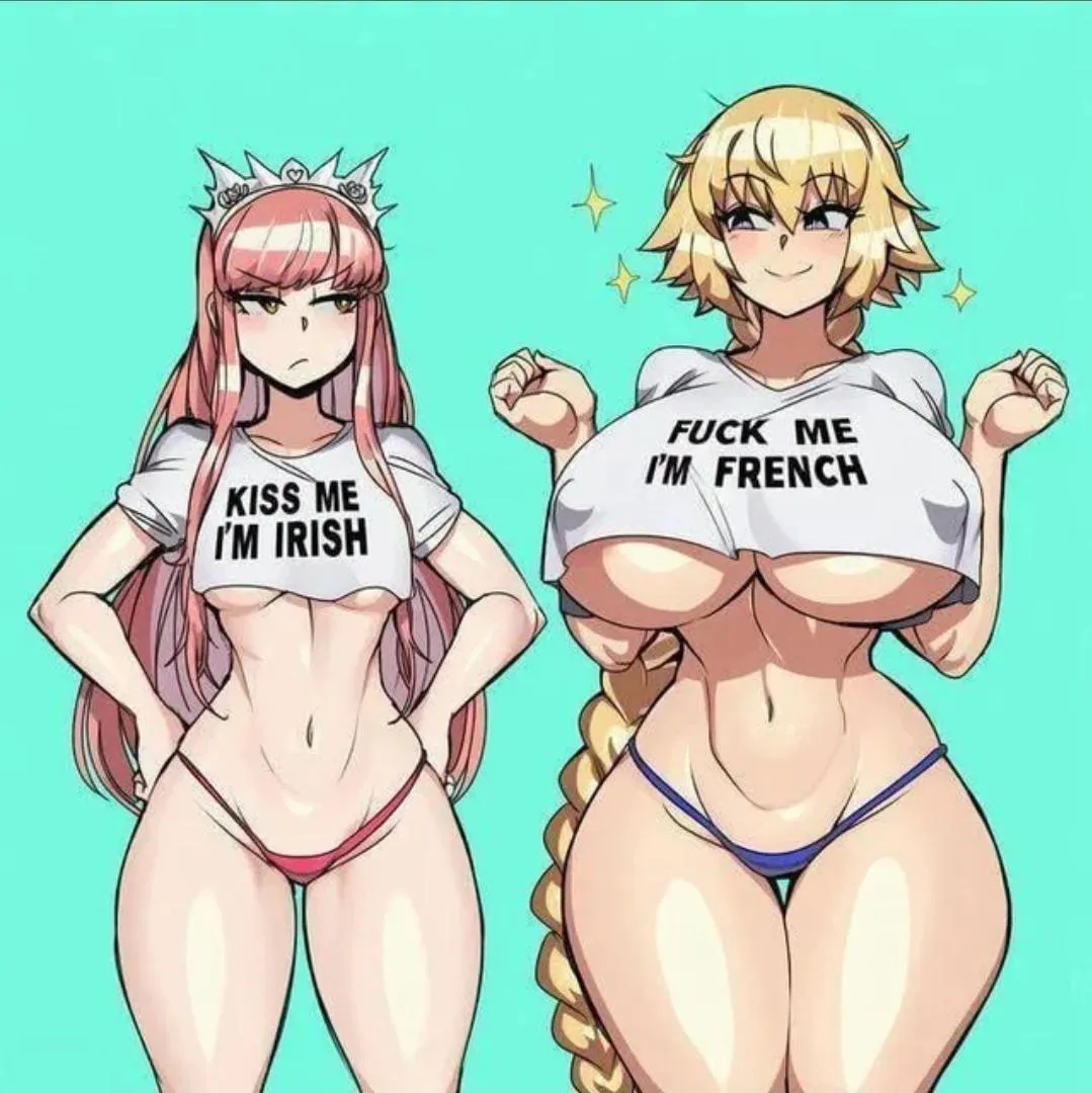 [F4M/Fu] irish or French? Let's settle this (plod always open)