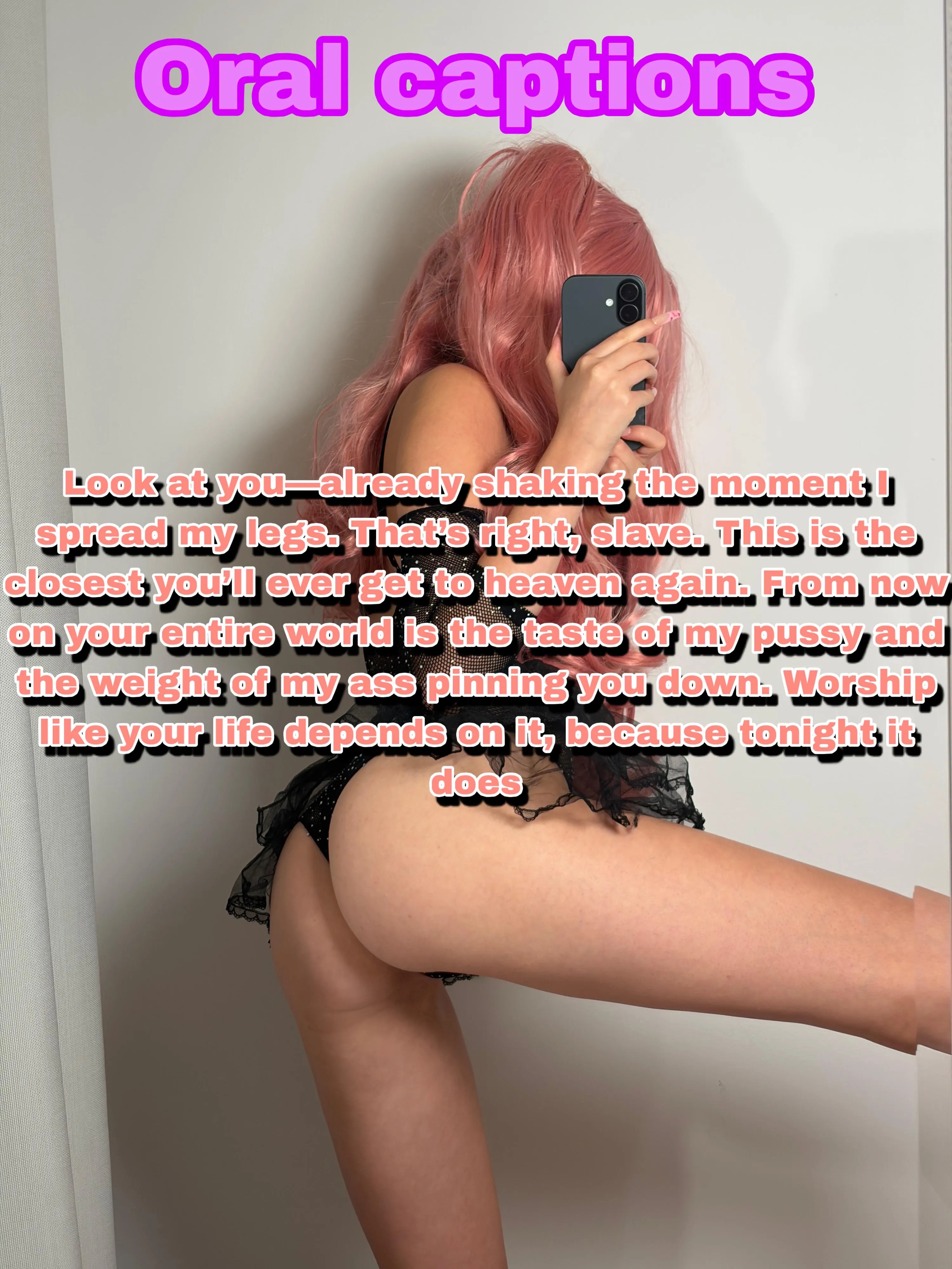 Look at you!! Aleready shaking the moment I spread my legs!!😵‍💫 [NO IMAGEFAP]