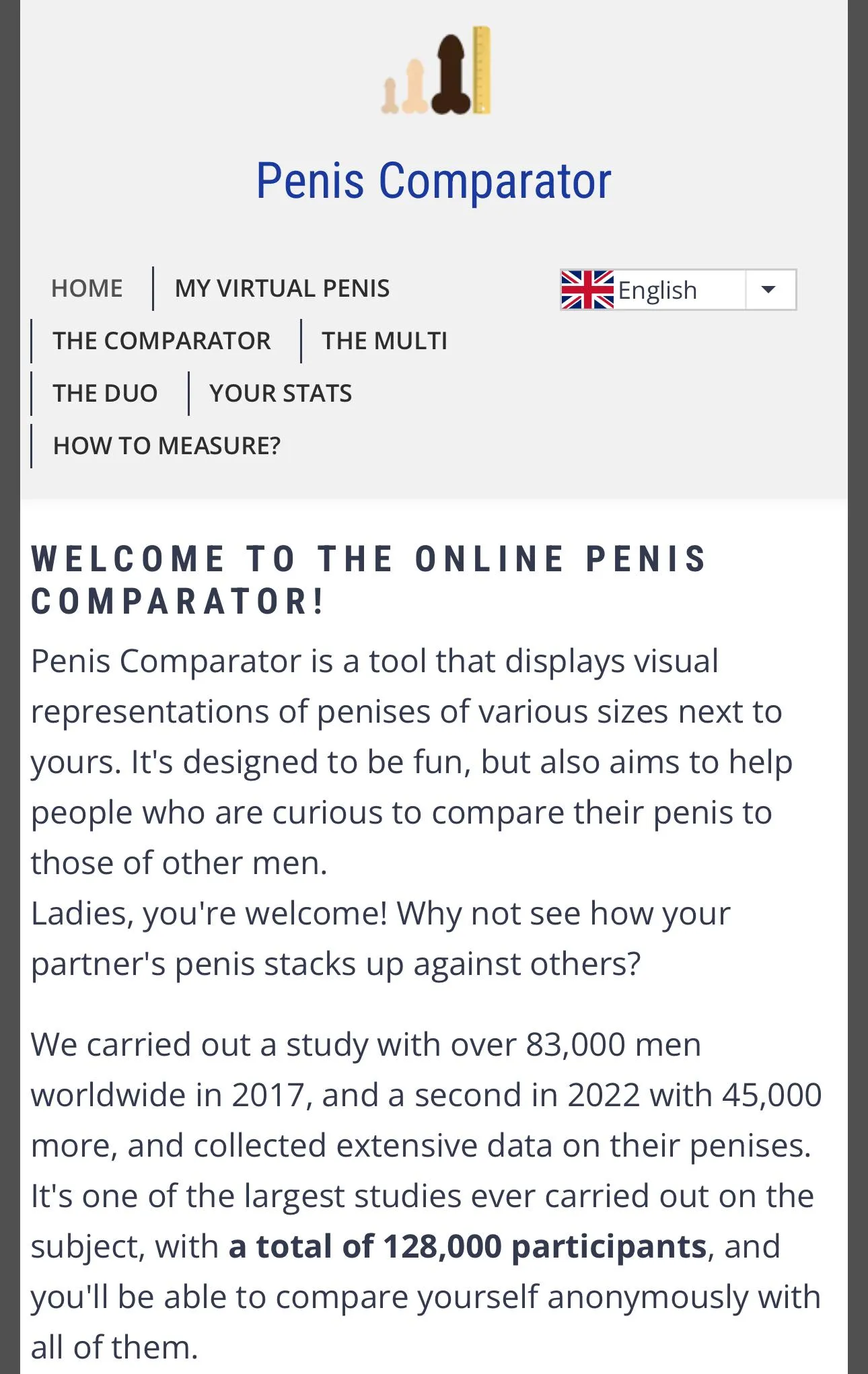 M33 BWC. Who’s packing the bigger manhood? Compare with the Penis Comparator site. Drop your code and how you size up.