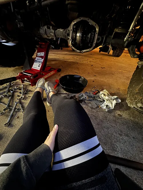 Remember when I said I had to buy a rear bumper? Well… add new ring and pinion to the list too