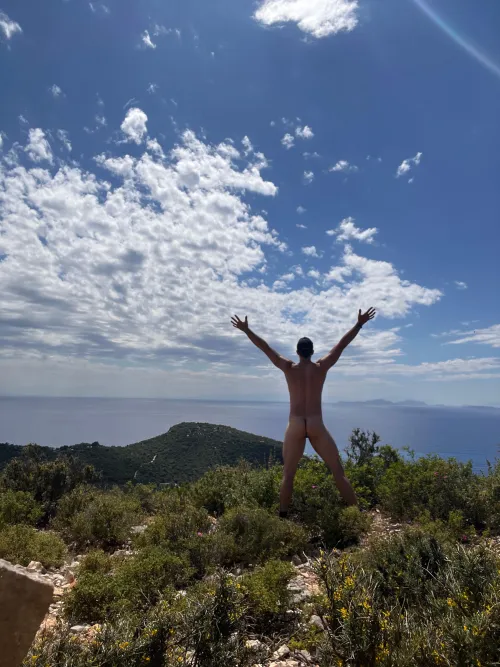 This is how I like to hike! Need more ideas of places in Europe to hike, camp, and swim in the Med as nature intended