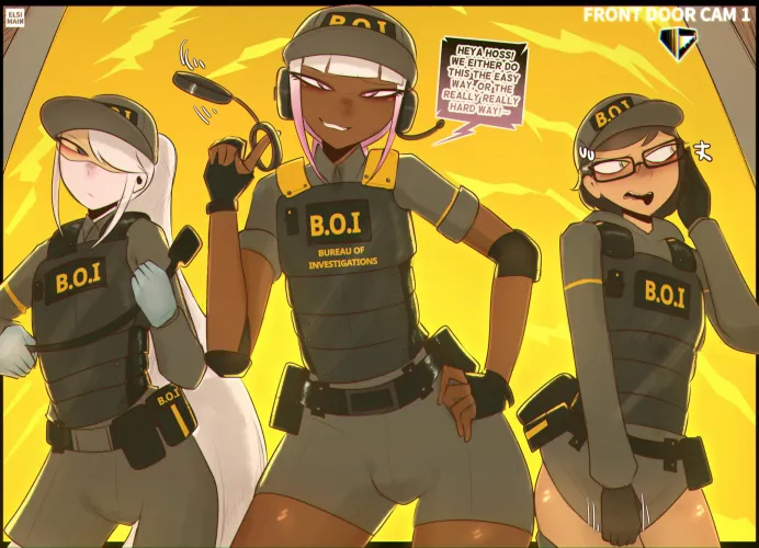 cornered by BOIs (oc)