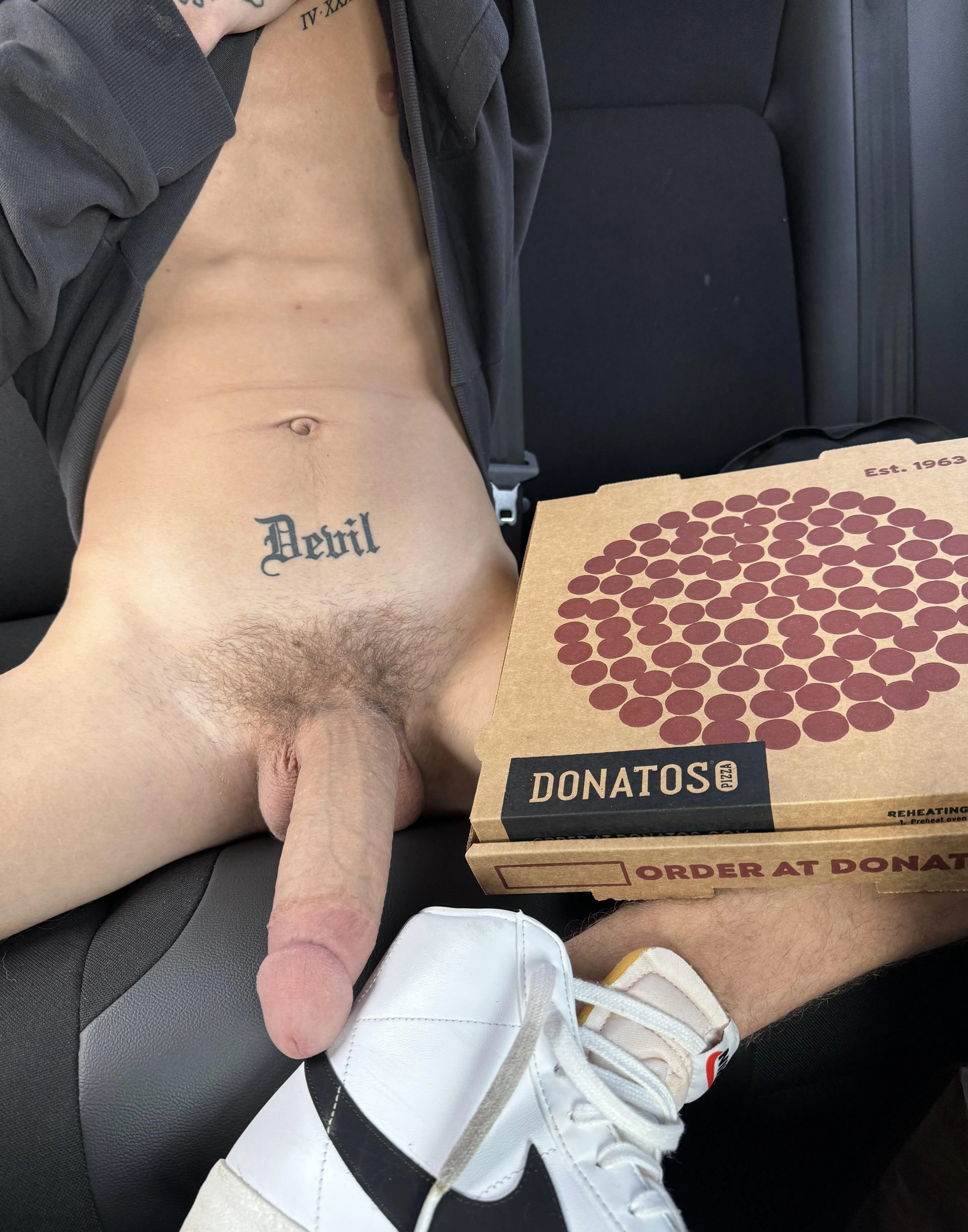 Did you order the big sausage pizza