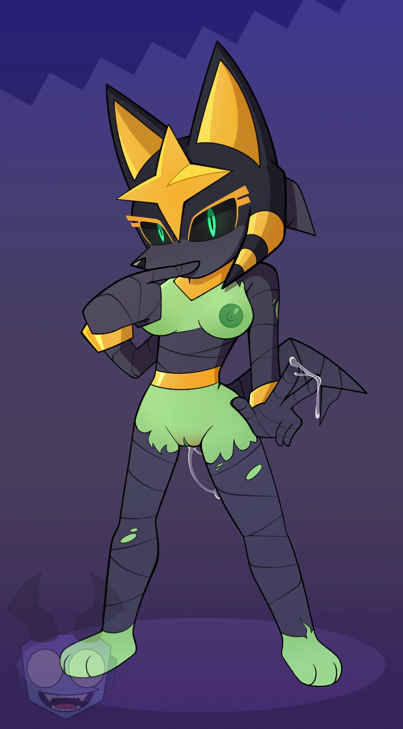 Megani The Jackal Thief Outfit (OC)