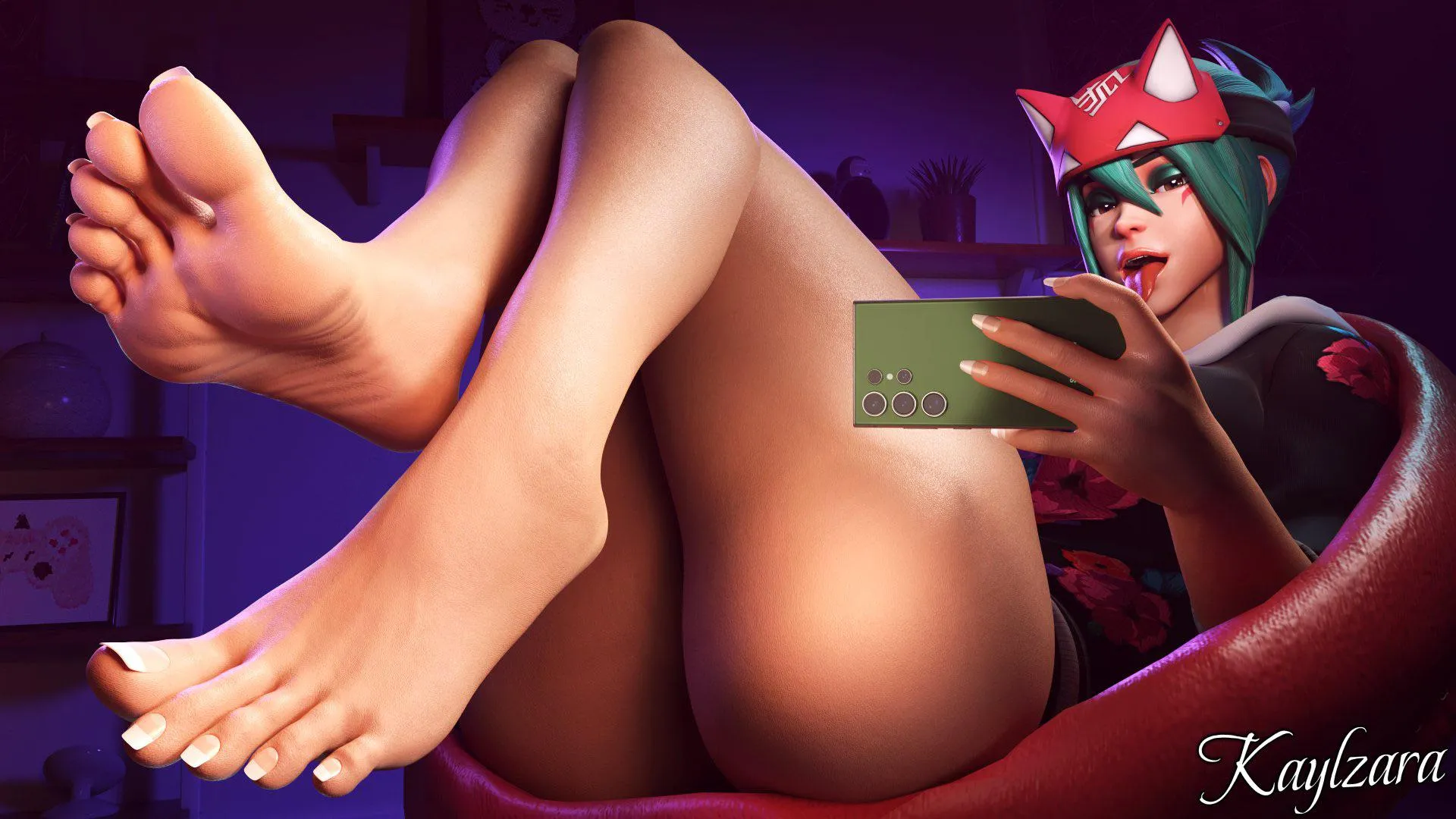 She’s too hot [Kaylzara]